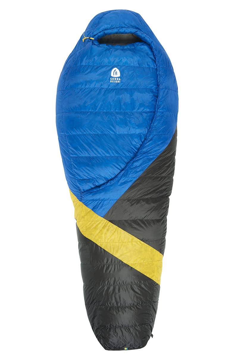 Sierra Designs Cloud 20 Grad DriDown Schlafsack Ultraleicht Zipperless Daunenschlafsack für Rucksack