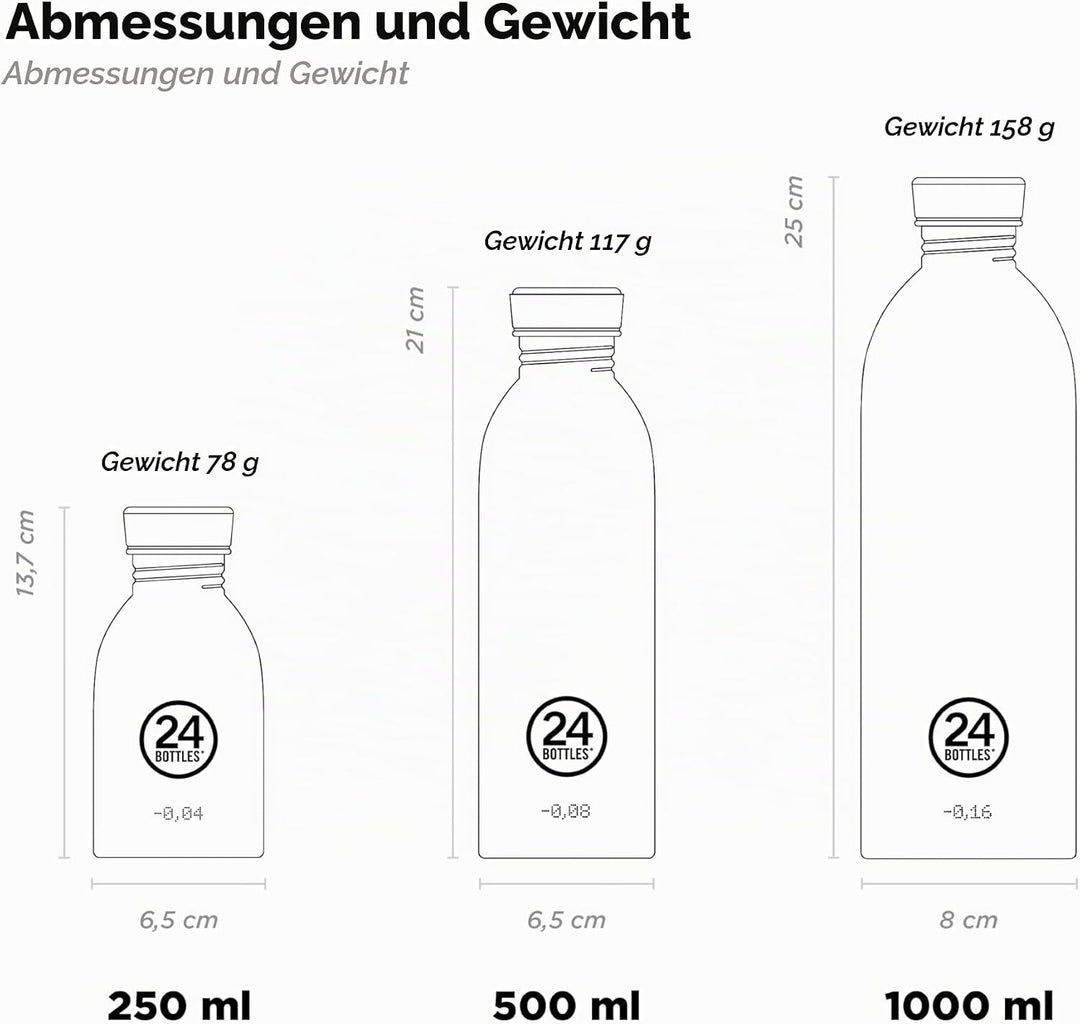 24BOTTLES Urban - Trinkflasche Powder Blue 250 ml, Powder Blue 250 ml