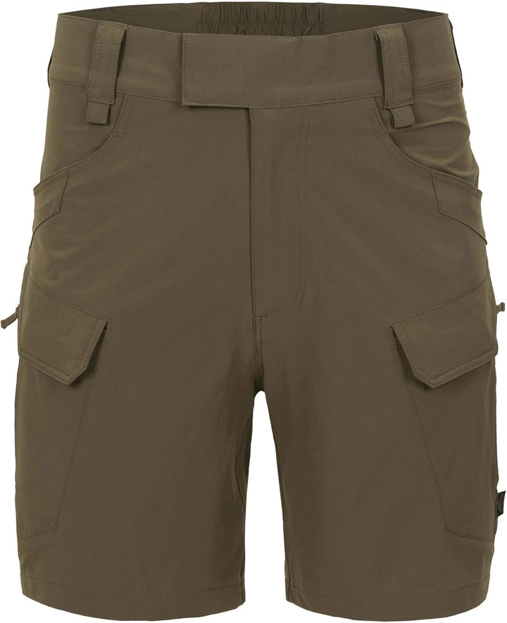 Helikon-Tex OTUS (Outdoor Tactical Ultra Shorts) -VersaStretch Lite- Taiga Green S Shadow Grau, S Sh