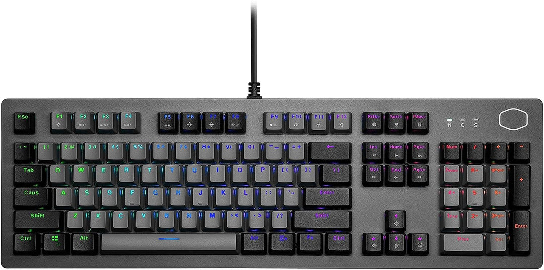 Cooler Master CK352 Mechanical Gaming Keyboard with Optical Switches - Red Switches (Hot-Swap) Full