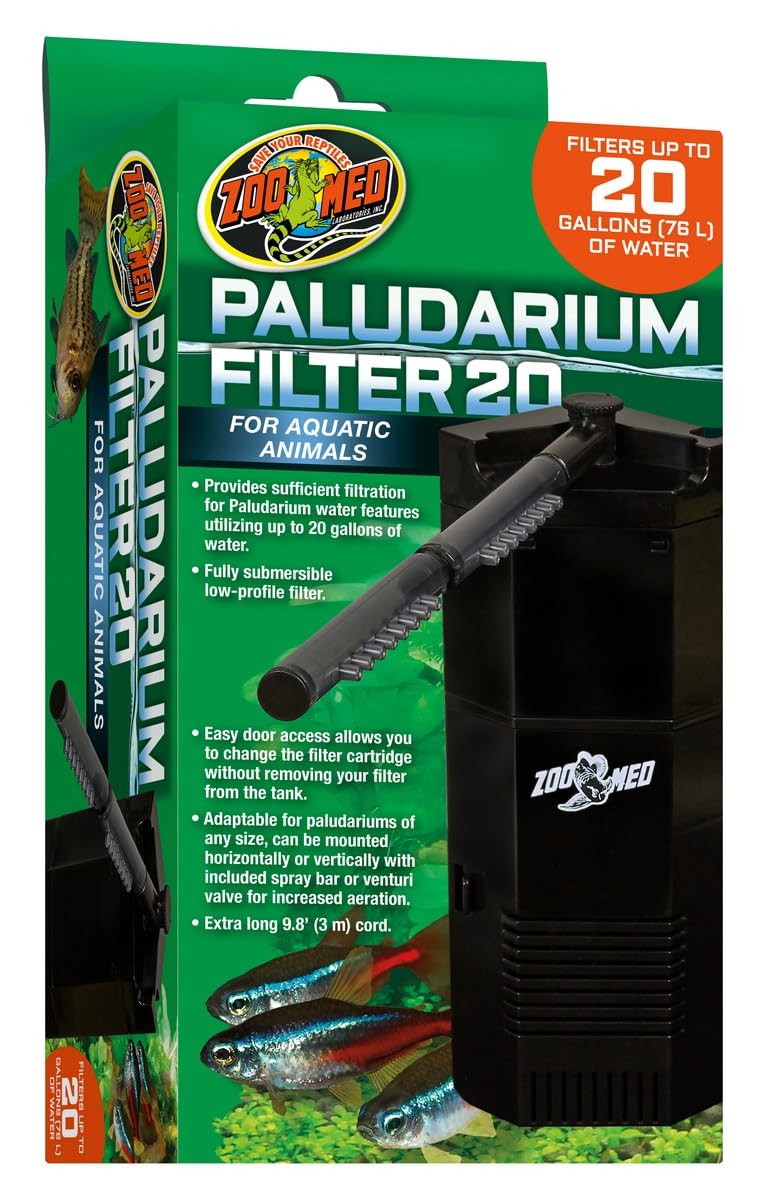 Zoo Med Laboratories Paludariumfilter, ca. 7 l 20 gallon, 20 gallon
