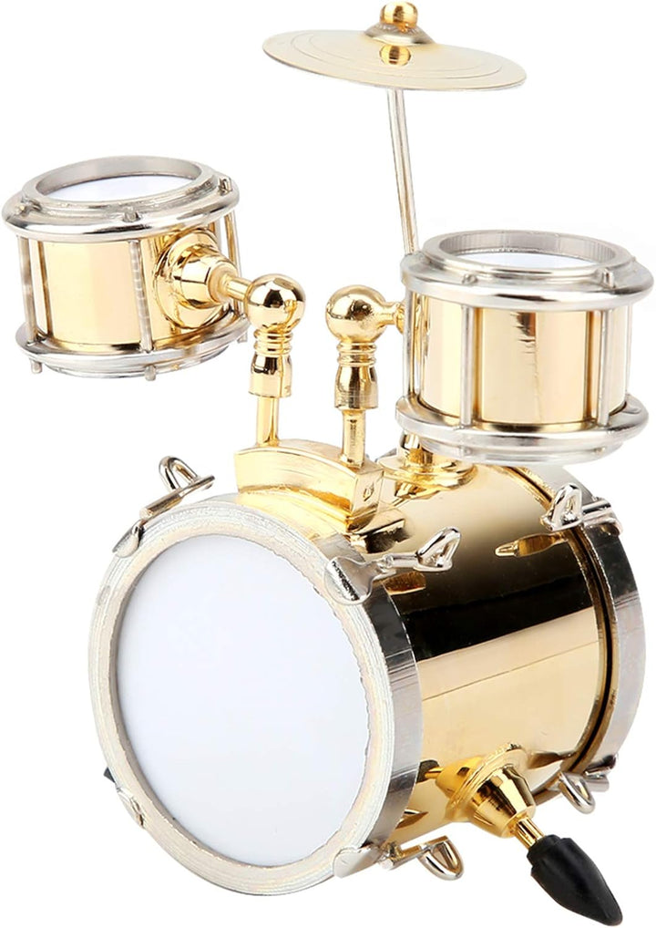 Miniatur-Musikinstrument-Modell, Nachbildung, Schlagzeug, Ornament, Schlagzeuger, Wohnkultur mit Box