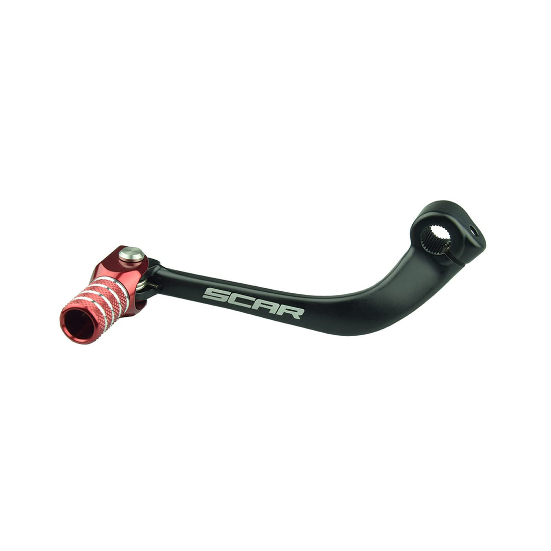 SCAR Schalthebel Ganghebel kompatibel mit HONDA CRF 110 CRF110F 13-23 - Rosso