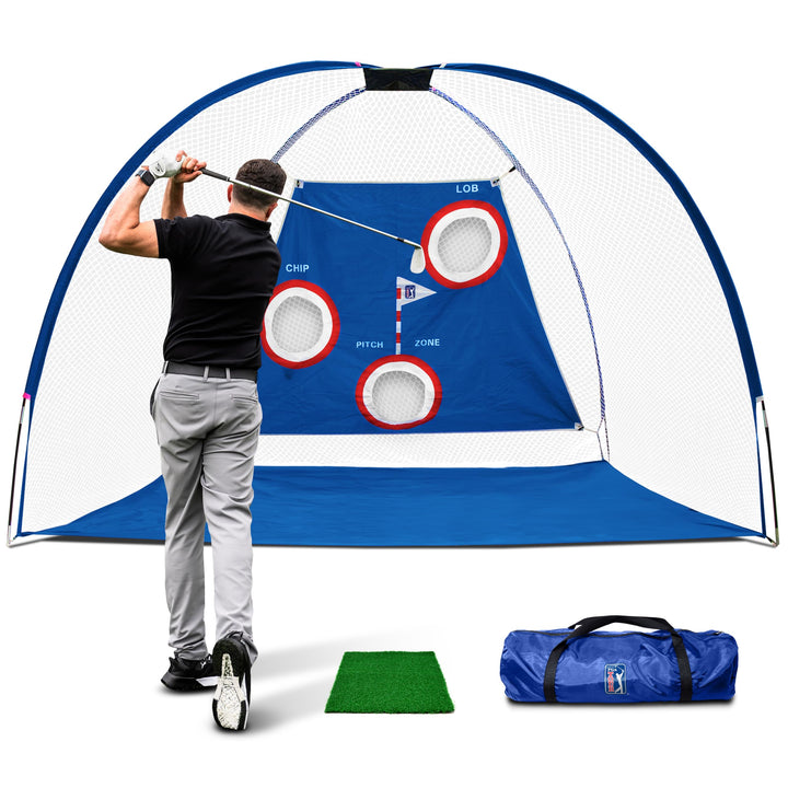 PGA Tour Pro Size Fahrnetz mit Tragetasche, Höhe 214 cm, Breite 305 cm, Tiefe 153 cm PGA Tour Pro Si