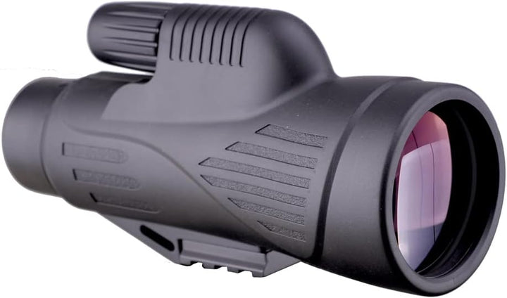12 x 50 High Definition Monokular Teleskop mit Smartphone-Halterung – Wasserdichtes Monokular mit la