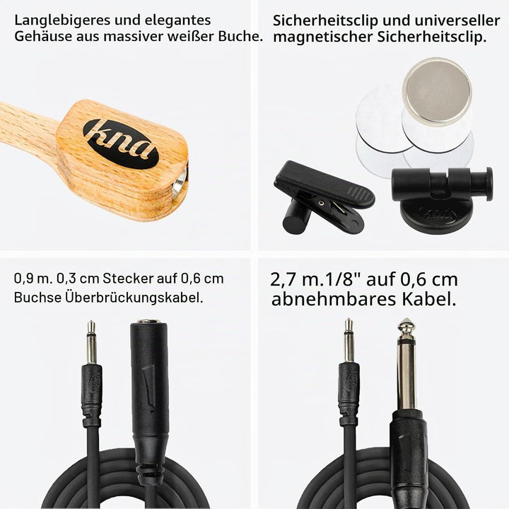 Tonabnehmer KNA Ukulele UK-1 Brücke, Ukulele UK-1