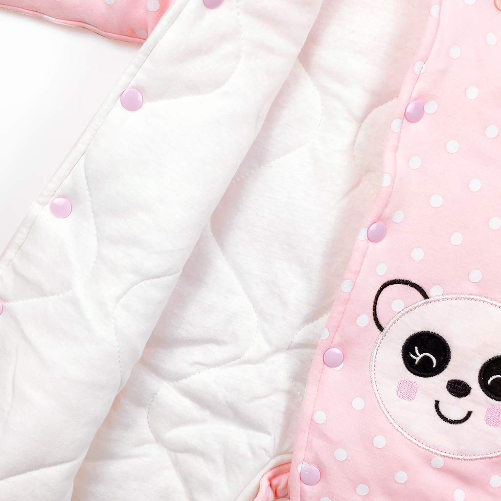 Baby Mädchen Overall Mit Kapuze Footies Strampler Schneeanzüge Karikatur Jumpsuit Winter Kleidungsse