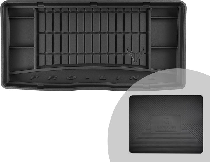 FROGUM ProLine 3D Gummimatte Exklusive Auto Kofferraummatte Kofferraumwanne für Opel Karl 2014-2019