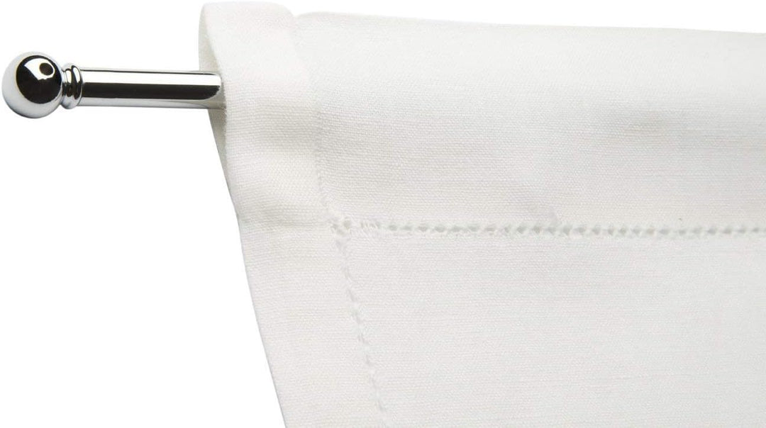 Zenoni & Colombi Paare Odessa VORHÄNGE, Hand Stickerei, 58X180 Made IN Italy, 58x180