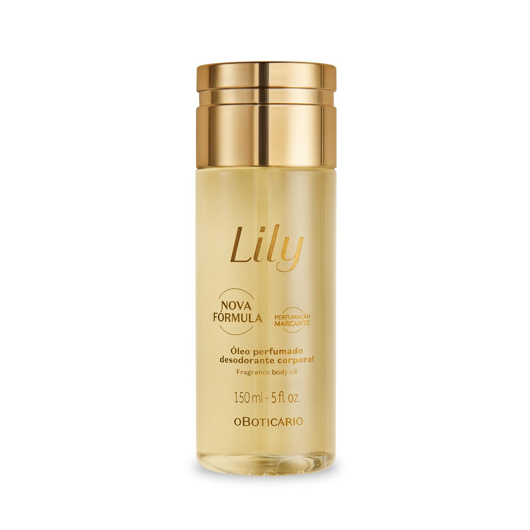 O Boticário Lily Parfümiertes Körperöl, Lotion für den Körper, spendet Feuchtigkeit und pflegt die H