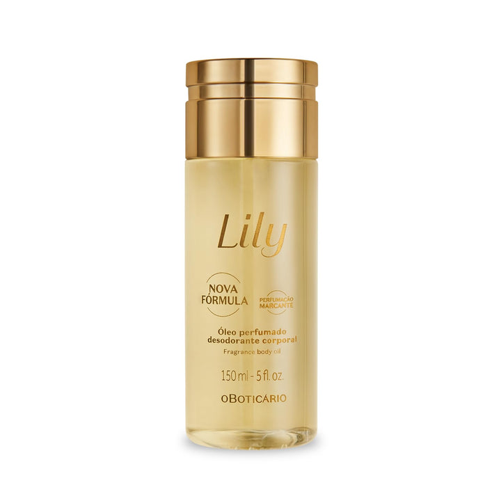 O Boticário Lily Parfümiertes Körperöl, Lotion für den Körper, spendet Feuchtigkeit und pflegt die H
