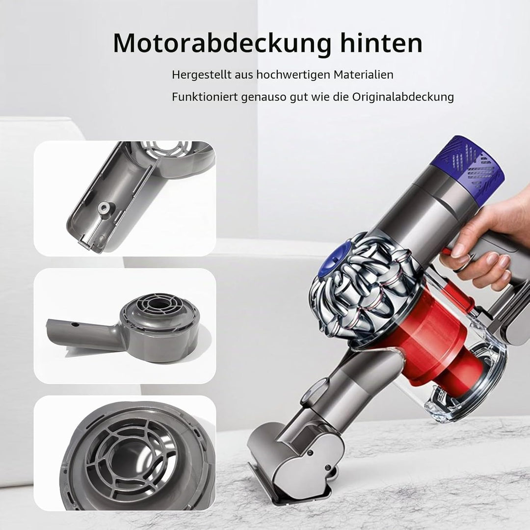 Motor Heckabdeckung + Filter + Vorfilter Set Ersatz für Dyson V6 DC58 DC59 DC61 DC62 DC74 Staubsauge