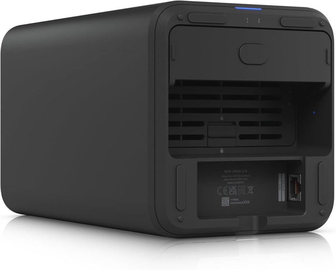 Ubiquiti UNAS 2 2-Bay NAS System schwarz