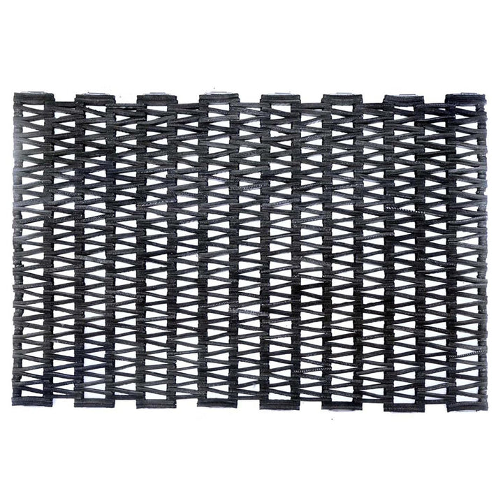 Stabiler Corporation 108 recylcled tire-link Ermüdungsmatte, für feuchte Bereiche, Herringbone Weave