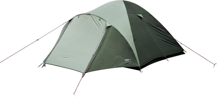High Peak Kuppelzelt Nevada 4, Campingzelt mit Vorbau, Iglu-Zelt für 4 Personen, doppelwandig, wasse