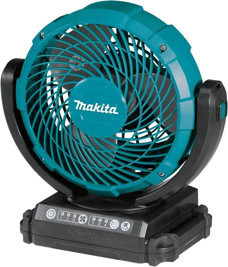 Makita DCF102Z Akku Lüfter 18 V (ohne Akku, ohne Ladegerät), Blau, 101 101 Blau, 101 Blau