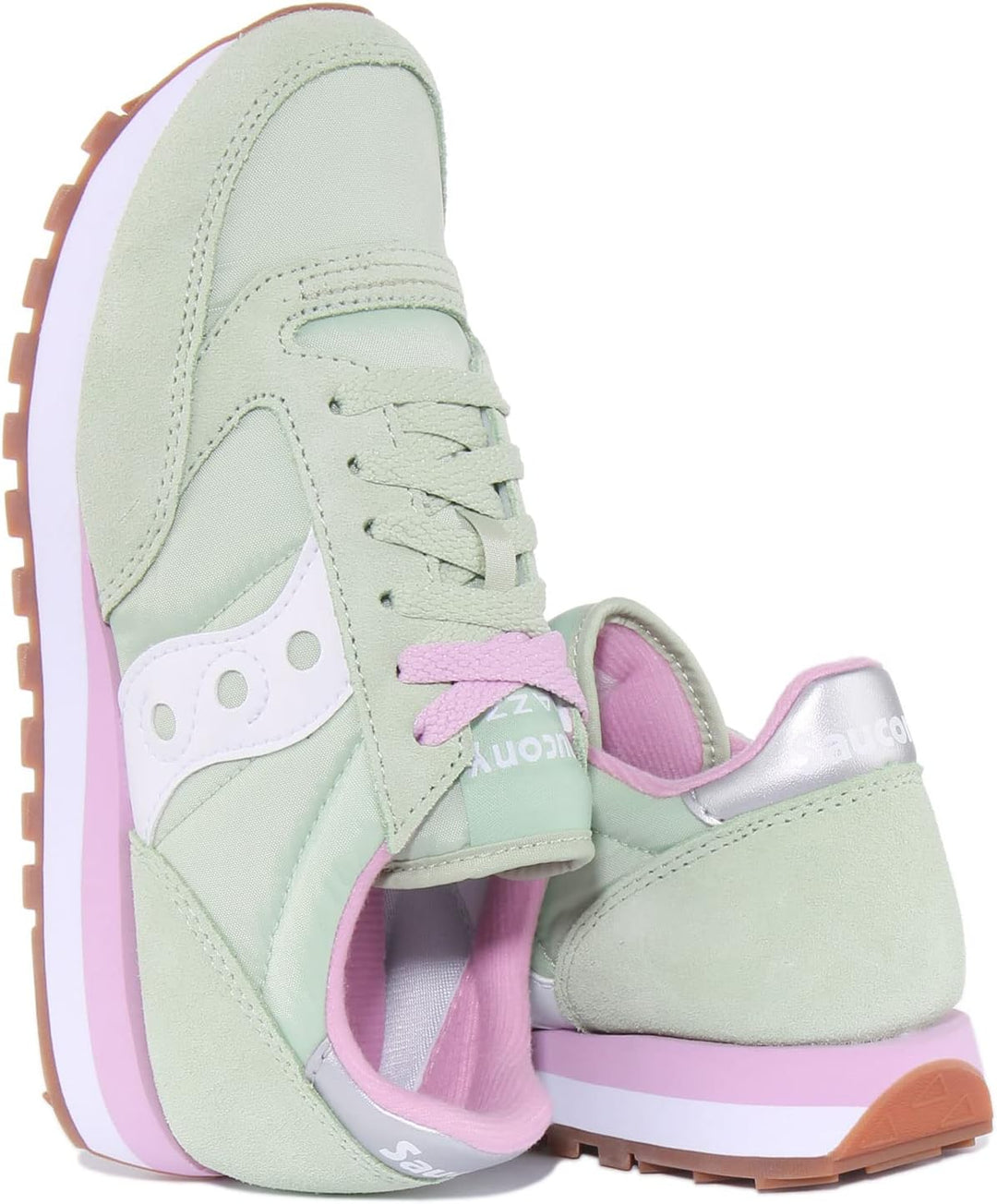 Saucony Damen Sneaker Jazz Original 37 EU Grün, 37 EU Grün