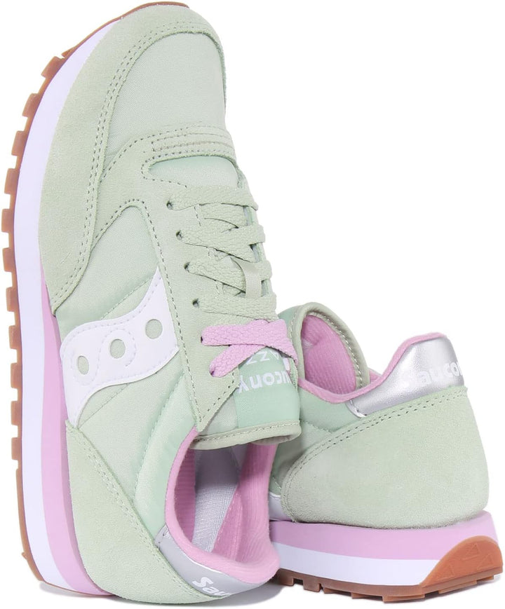 Saucony Damen Sneaker Jazz Original 37 EU Grün, 37 EU Grün
