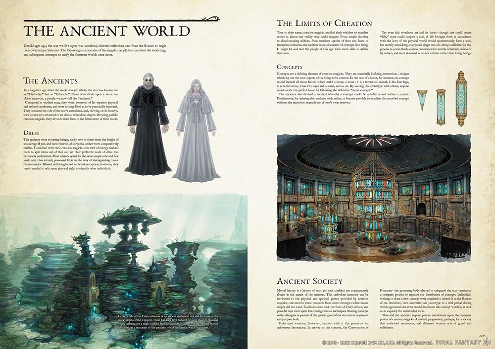 Encyclopaedia Eorzea ~The World of Final Fantasy XIV~ Volume III, Gebundenes Buch