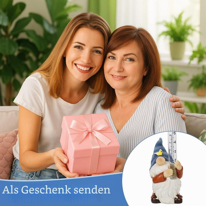 Regenmesser für Garten Frostsicher, Outdoor Regenmesser Glas Regenwassermesser, 8&