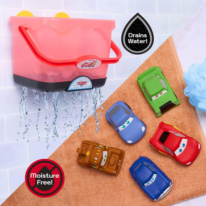 Disney und Pixar Cars Bade-Caddy mit 5 Badefiguren