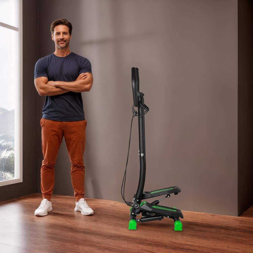 EKA® Stepper Twist Stepper Trainingerät mit Handgriff- Ergonomisches und widerstandsfähiges Design -