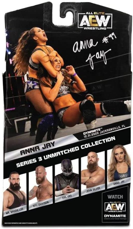 aew Anna Jay Unmatched Collection Series 3 Actionfigur