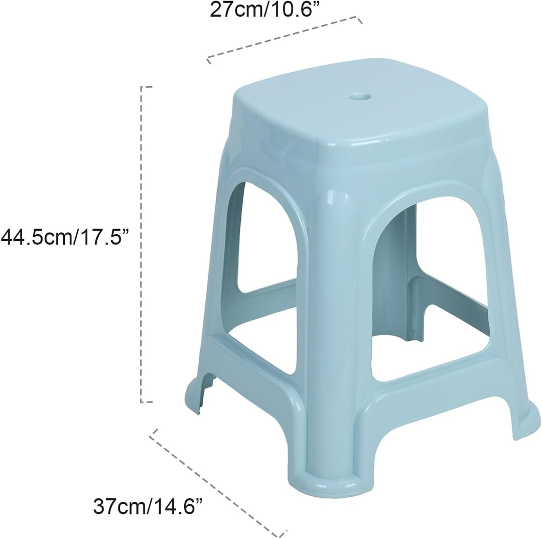 Stapelbare Klassenzimmer-Hocker, 44,5 cm, Kunststoff, flexibel, für Klassenzimmer, Höhe, stapelbare
