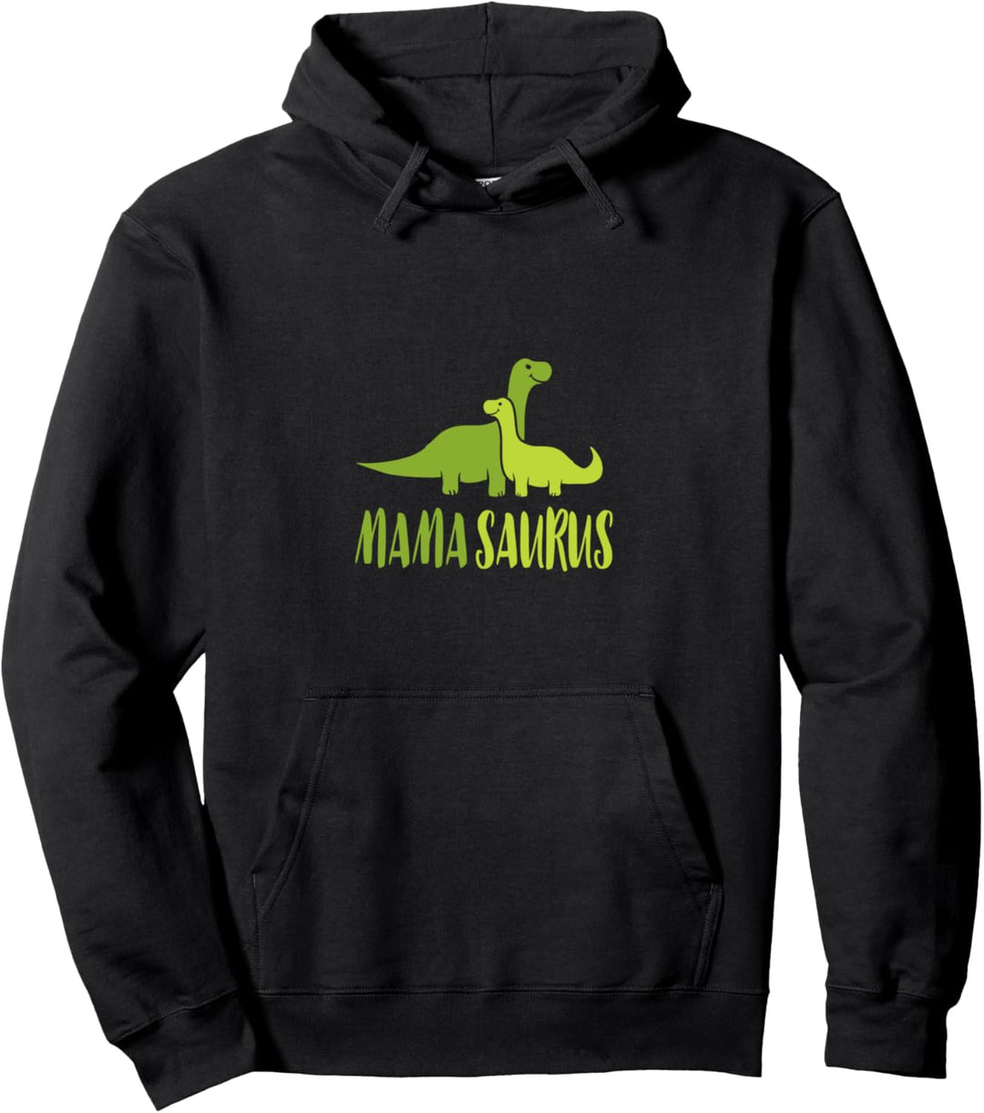 Cute Mamasaurus Proud Mom Dinosaur Pullover Hoodie
