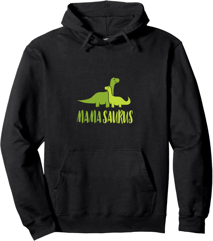 Cute Mamasaurus Proud Mom Dinosaur Pullover Hoodie