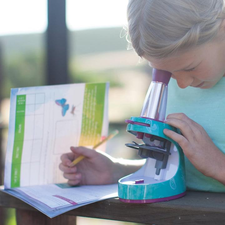 Learning Resources 5350 EI-5350 Nancy B'S Science Club Microscope & Activity Journal, Multicoloured