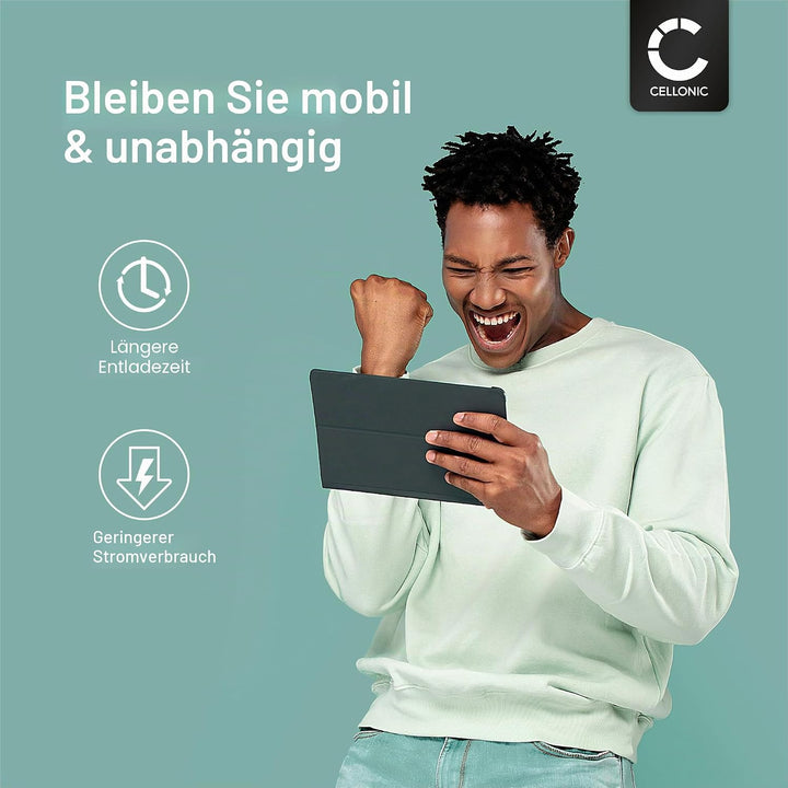 CELLONIC, Akku für Tablet kompatibel mit Kobo Aura, H2O, Glo HD, kompatibel mit Pocketbook PR-285083
