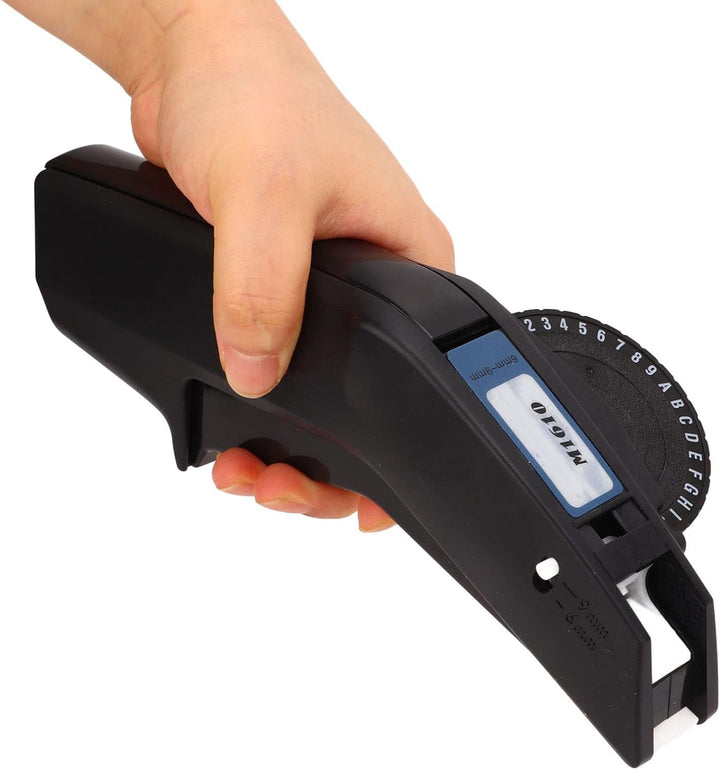 Jeanoko Embossing Label Maker Clear Number Letter One Hand Bedienungsanleitung Label Maker Label Mak