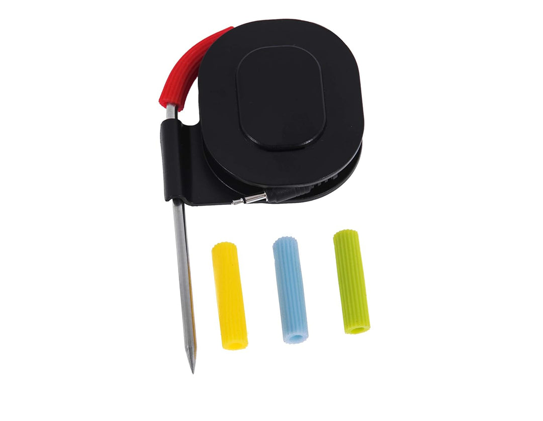 DELSbbq Ersatz-Fleischsonden 4er-Pack, kompatibel mit Weber iGrill & Connect Geräten, farbcodierte H
