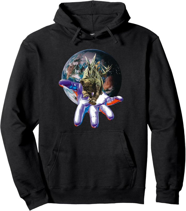 Stegosaurus Motiv Dinosaurier Dino Pflanzenfresser Urzeit Pullover Hoodie