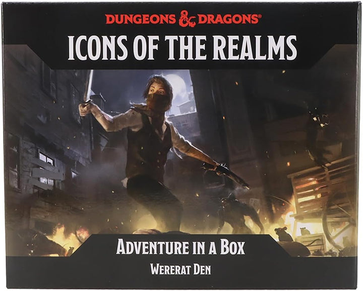 WizKids Dungeons and Dragons Icons of The Realms Adventure in A Box Wererat Den Miniatures