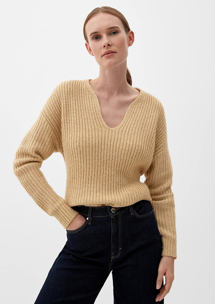 s.Oliver BLACK LABEL Damen Strickpullover XL Braun 8325, XL Braun 8325