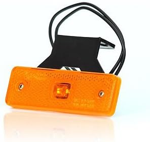 LED-MARTIN® 6er Sparset SU3 Umrissleuchte - inkl. Halter - gelb/orange - zugelassen für den Strassen