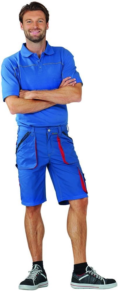 Planam Shorts Basalt, grösse XL, anthrazit / rot / mehrfarbig, 2840056, S
