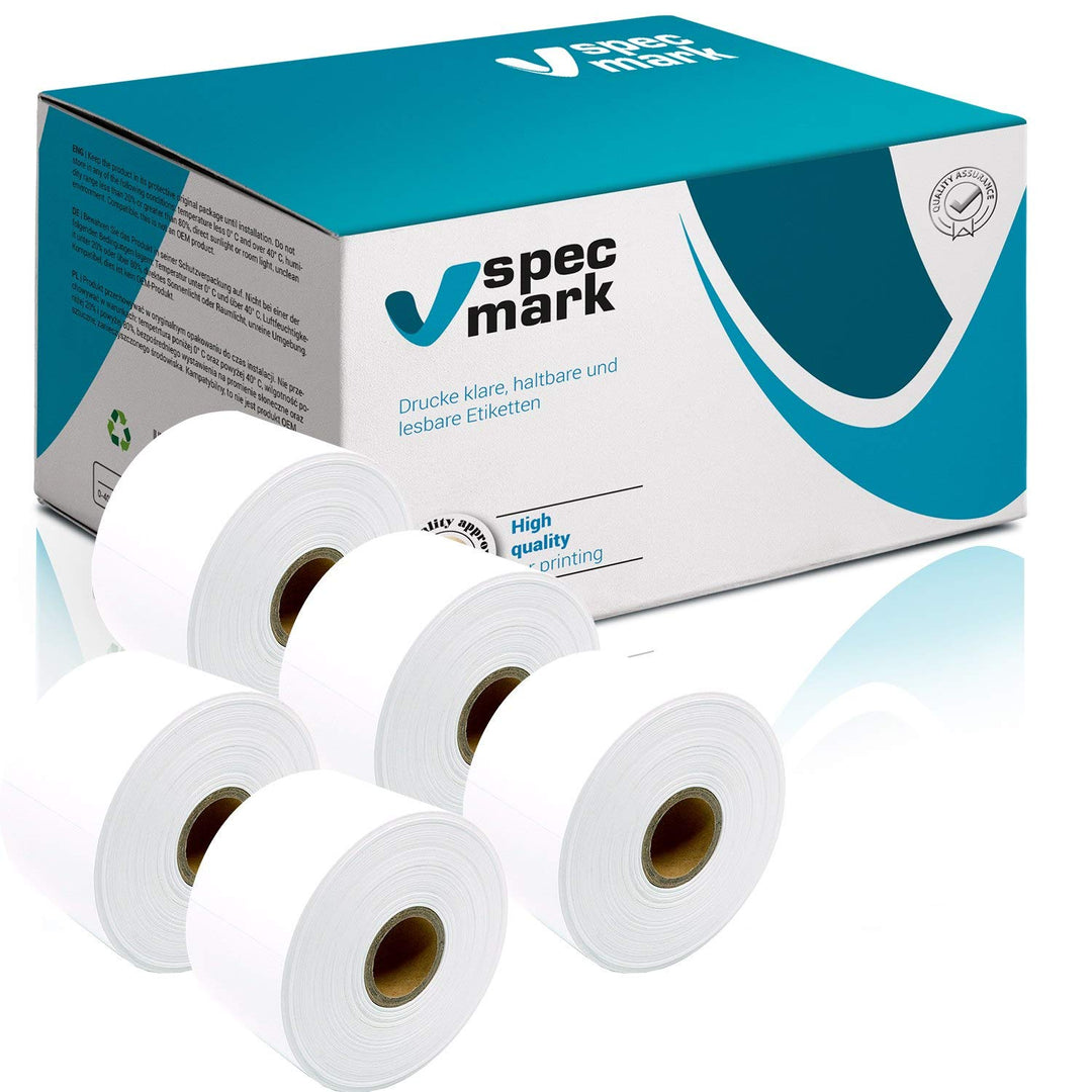 5 Etiketten-Rollen kompatibel mit DYMO S0929100 51mm x 89mm S0929100 300 Stück kompatibel zu allen E