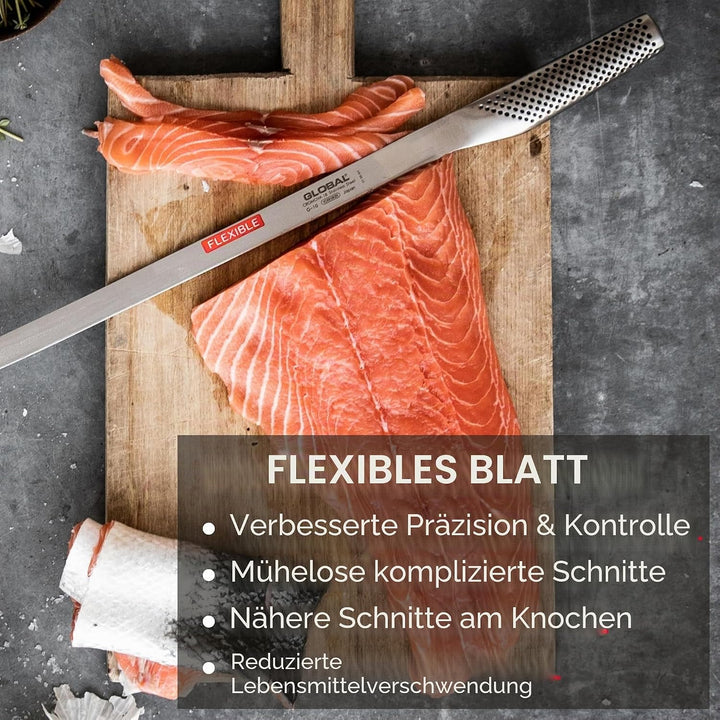 Global GS-11 - Flexibles Kochmesser ,, Stahl, 15 cm