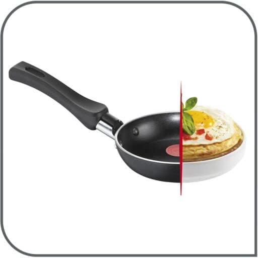 Tefal Simple Cook Mini-Blini-Bratpfanne 12 cm, Antihaftversiegelung, kleine Pfanne, mühelose Reinigu