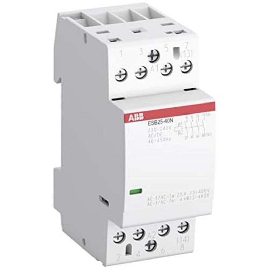 ABB ESB40-40N-01 ESB Leistungsschütz / 24 V Spule, 4 -polig 4 Schliesser / 30 A, Sicherheit