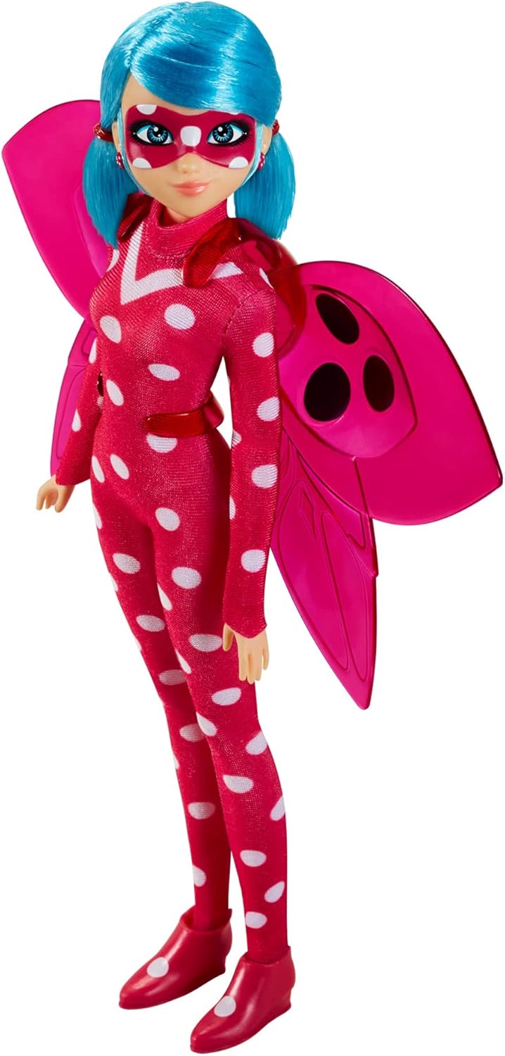 BANDAI - Miraculous Ladybug - Puppe Miraculous - Cosmobug - 26 cm grosse Ankleidepuppe - P50017, Cos