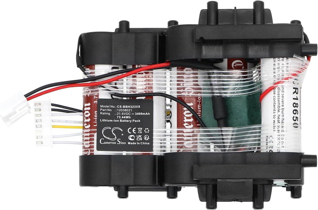 TCTK Akku 2600mAh Kompatibel mit [Bosch] 323204 23/01, BBH32101, BBH32101/01, BBH32101/03, BBH32101/