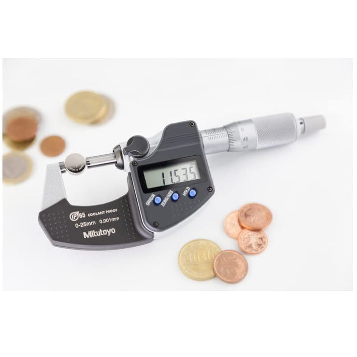Mitutoyo 293-330-30 Digitales Mikrometer, Schutzart IP65