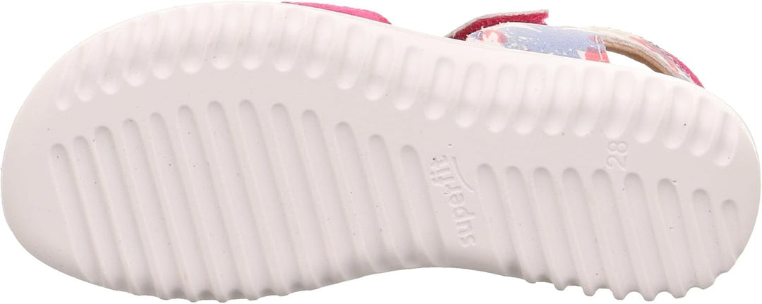 Superfit Mädchen Sparkle Sandale 25 EU Weit Pink 5500, 25 EU Weit Pink 5500