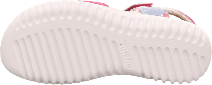 Superfit Mädchen Sparkle Sandale 25 EU Weit Pink 5500, 25 EU Weit Pink 5500