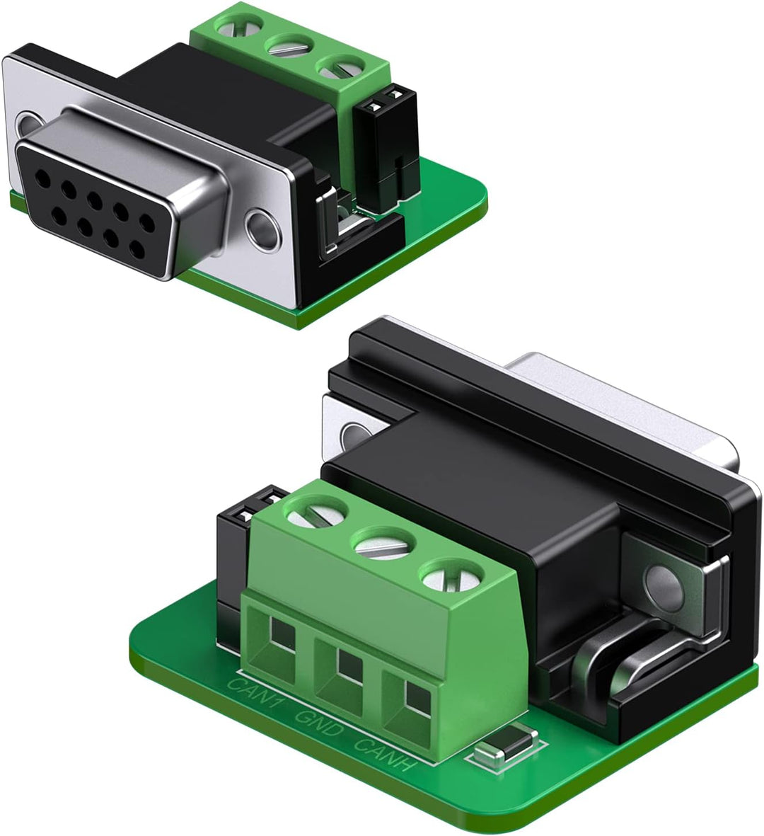 Dual Channels USB to CAN Converter for Raspberry Pi4/Pi3B+/Pi3/Pi Zero(W)/Jetson Nano/Tinker Board/A