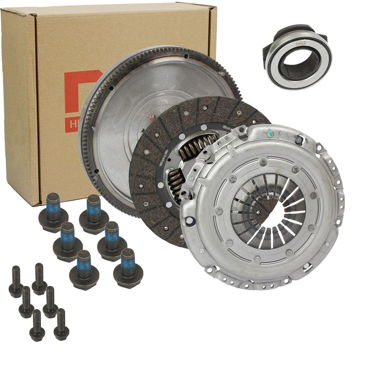 KUPPLUNG-SATZ + ZMS UMRÜSTKIT STARRES SCHWUNGRAD 1.6 1.9 TDI